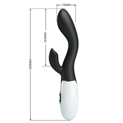 PRETTY LOVE - BRIGHTY G - SPOT VIBRATOR BLACK - Kink&Play
