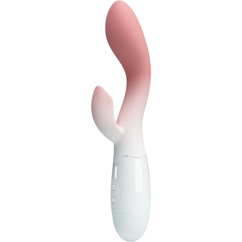 PRETTY LOVE - BRIGHTY G - SPOT VIBRATOR + CLITORIS STIMULATOR 30 VIBRATIONS PINK - Kink&Play