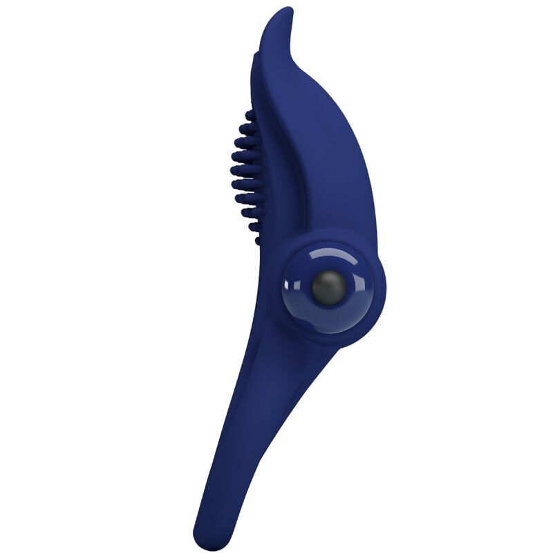 PRETTY LOVE - BRONSON DOUBLE RING WITH VIBRATION BLUE - Kink&Play