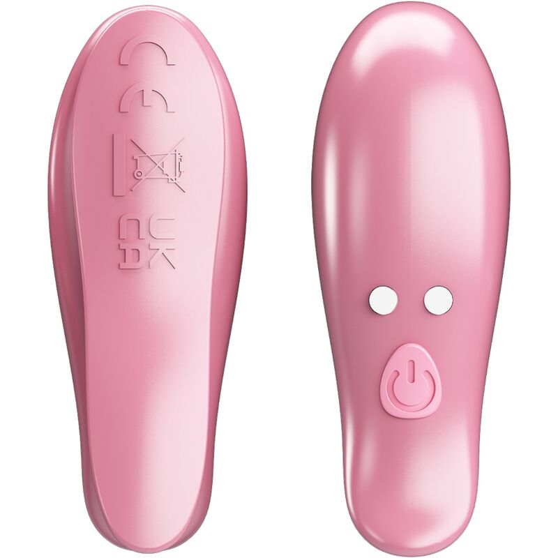 PRETTY LOVE - CAILEY NIPPLE CLAMPS 10 VIBRATIONS REMOTE CONTROL PINK - Kink&Play