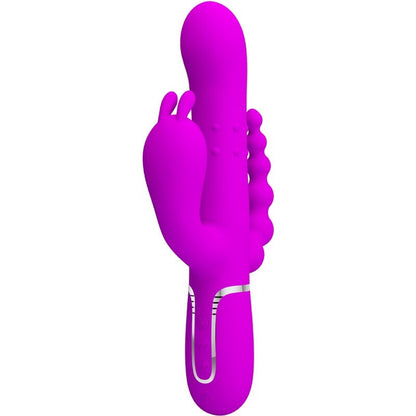 PRETTY LOVE - CAMMY TRIPLE VIBRATOR MULTIFUNCTION 4 IN 1 PINK - Kink&Play