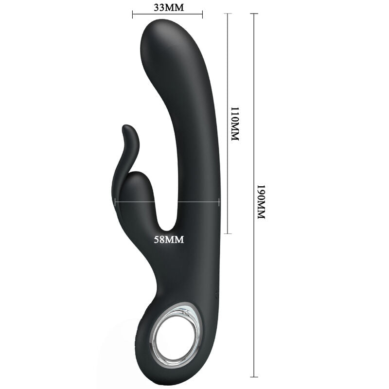 PRETTY LOVE - CARINA VIBRATOR CLITORIS AND G - SPOT STIMULATOR - Kink&Play