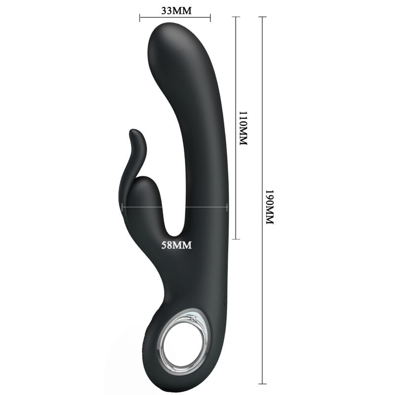 PRETTY LOVE - CARINA VIBRATOR CLITORIS AND G - SPOT STIMULATOR - Kink&Play