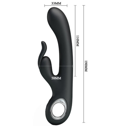 PRETTY LOVE - CARINA VIBRATOR CLITORIS AND G - SPOT STIMULATOR - Kink&Play