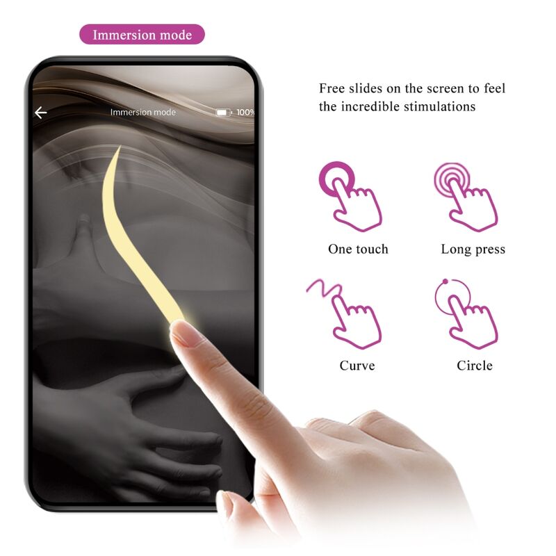 PRETTY LOVE - CASPER PURPLE RECHARGEABLE VIBRATING EGG - Kink&Play