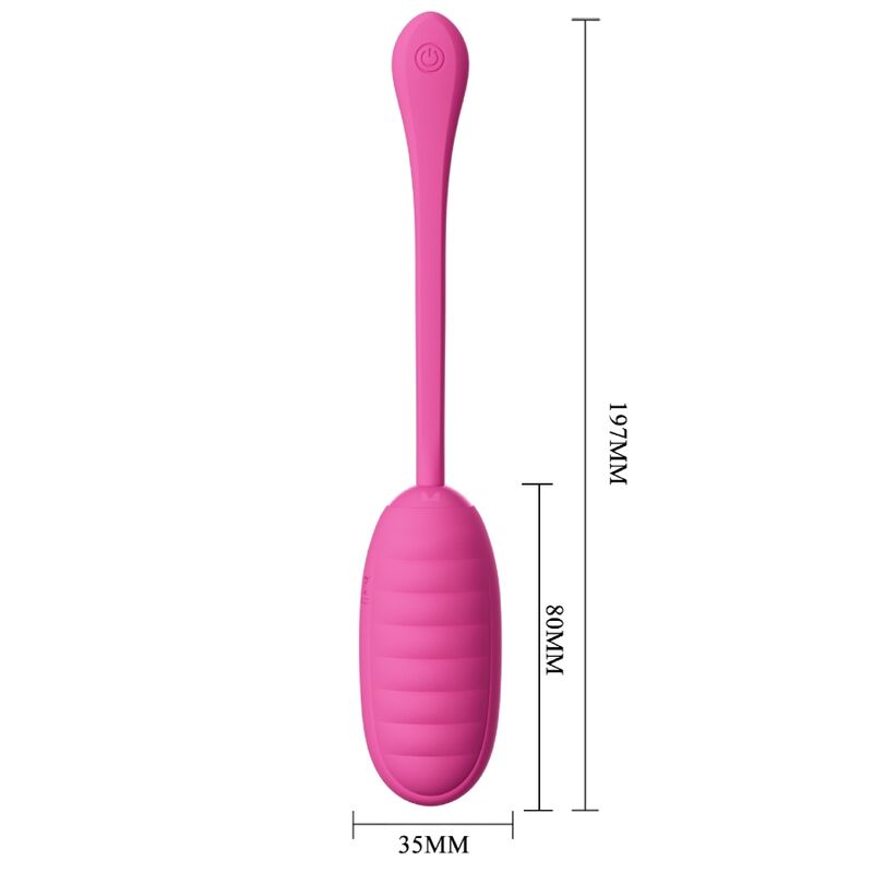 PRETTY LOVE - CATALINA PINK RECHARGEABLE VIBRATING EGG - Kink&Play