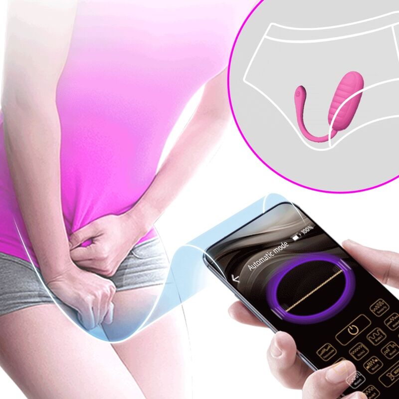 PRETTY LOVE - CATALINA PINK RECHARGEABLE VIBRATING EGG - Kink&Play