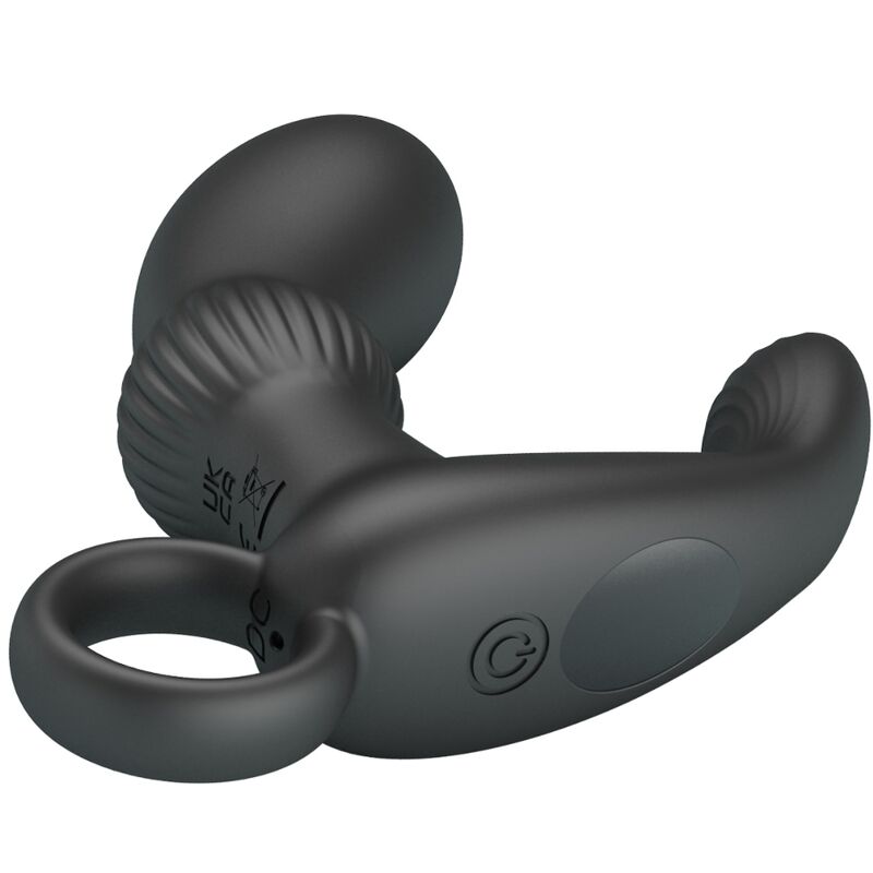 PRETTY LOVE - CAYLA ANAL VIBRATOR MASSAGER BLACK - Kink&Play
