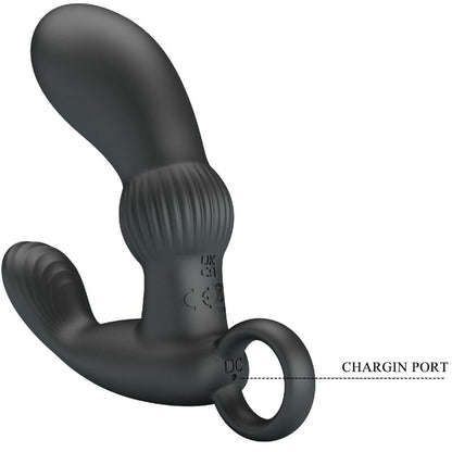 PRETTY LOVE - CAYLA ANAL VIBRATOR MASSAGER BLACK - Kink&Play