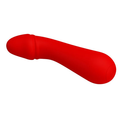 PRETTY LOVE - CETUS RECHARGEABLE VIBRATOR RED - Kink&Play