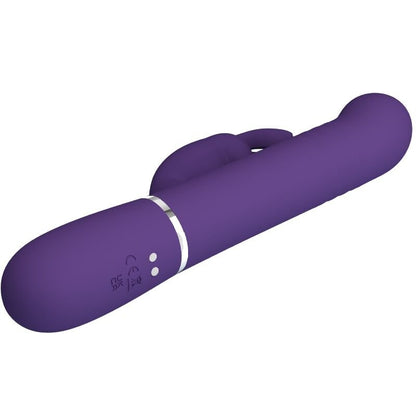 PRETTY LOVE - COALE RABBIT VIBRATOR 4 IN 1 PURPLE - Kink&Play