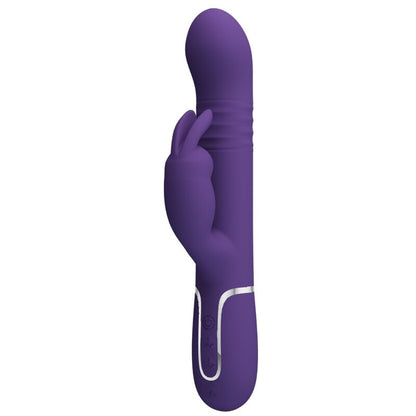PRETTY LOVE - COALE RABBIT VIBRATOR 4 IN 1 PURPLE - Kink&Play