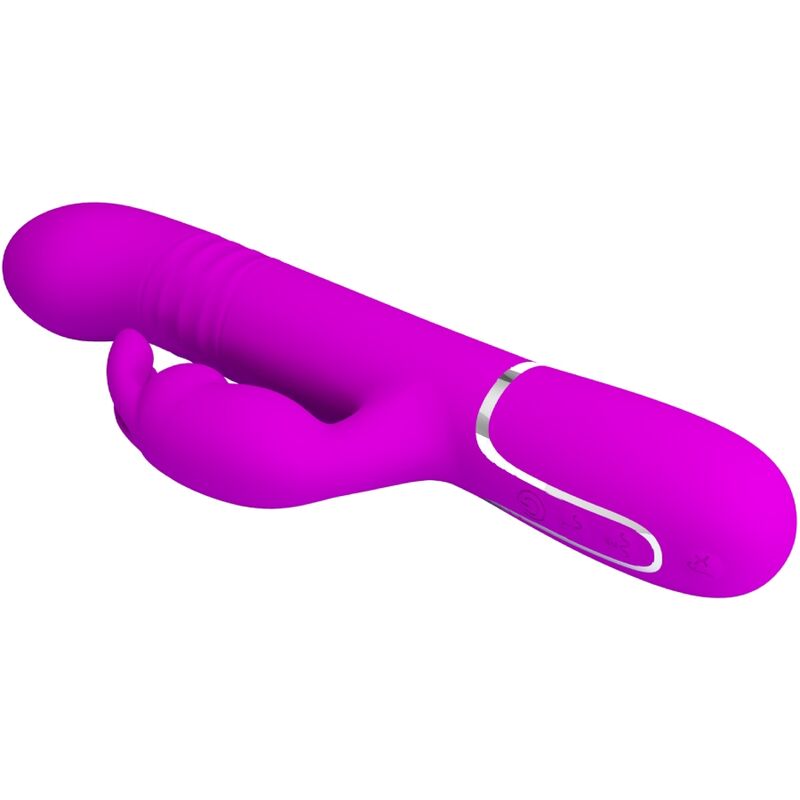 PRETTY LOVE - COALE RABBIT VIBRATOR PEARLS VIOLET - Kink&Play