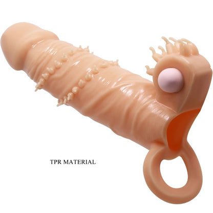 PRETTY LOVE - CONNOR PENIS SLEEVE + CLITORIS STIMULATOR FLESH - Kink&Play