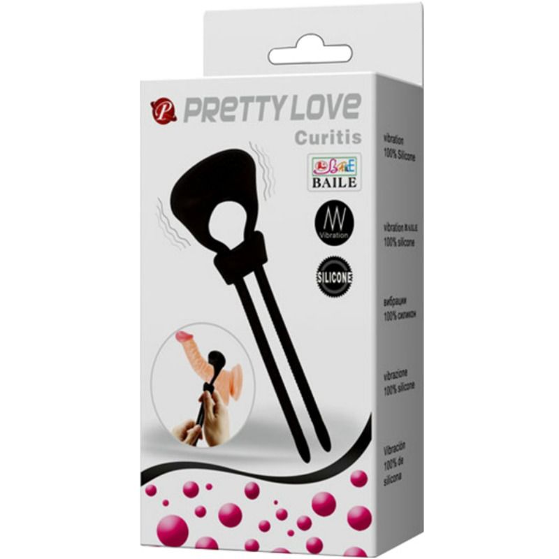 PRETTY LOVE - CURITIS VIBRATOR RING - Kink&Play