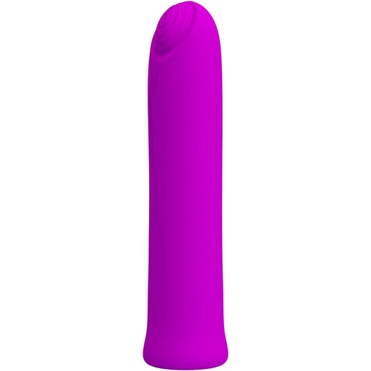 PRETTY LOVE - CURTIS MINI SUPER POWER VIBRATOR 12 VIOLET SILICONE VIBRATIONS - Kink&Play