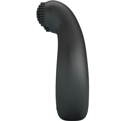 PRETTY LOVE - DAHLIA VIBRATING RING + CLITORIS STIMULATOR 12 VIBRATIONS BLACK - Kink&Play