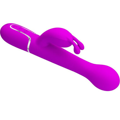 PRETTY LOVE - DEJON RABBIT VIBRATOR 3 IN 1 MULTIFUNCTION VIOLET - Kink&Play