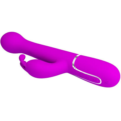PRETTY LOVE - DEJON RABBIT VIBRATOR 3 IN 1 MULTIFUNCTION VIOLET - Kink&Play