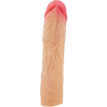 PRETTY LOVE - DEREK PENIS SLEEVE WITH 7.6 CM EXTENSION FLESH - Kink&Play