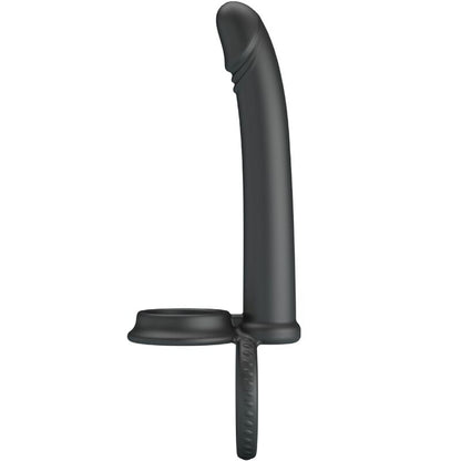 PRETTY LOVE - DILLION DOUBLE PENETRATION DOUBLE COCK RING BLACK - Kink&Play