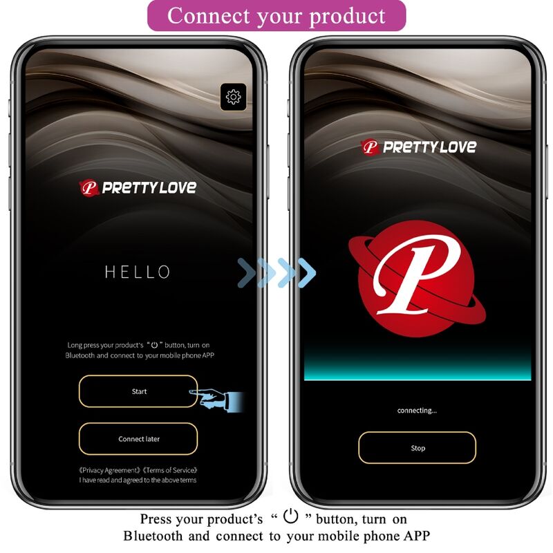PRETTY LOVE - DOREEN PINK RECHARGEABLE VIBRATING EGG - Kink&Play