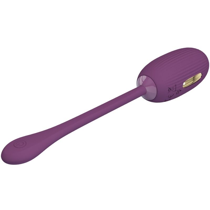 PRETTY LOVE - DOREEN PURPLE RECHARGEABLE VIBRATING EGG - Kink&Play