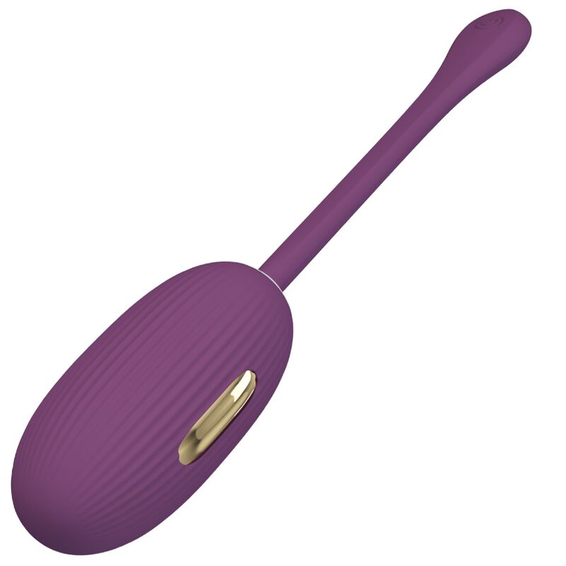 PRETTY LOVE - DOREEN PURPLE RECHARGEABLE VIBRATING EGG - Kink&Play