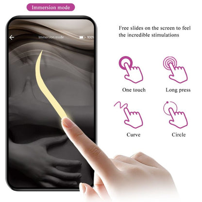 PRETTY LOVE - DOREEN PURPLE RECHARGEABLE VIBRATING EGG - Kink&Play