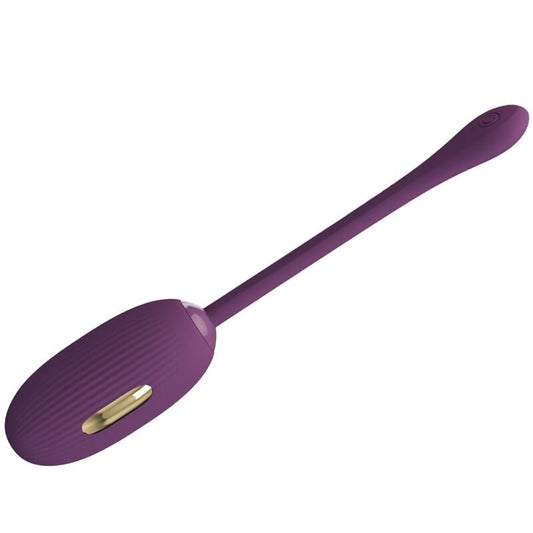 PRETTY LOVE - DOREEN PURPLE RECHARGEABLE VIBRATING EGG - Kink&Play