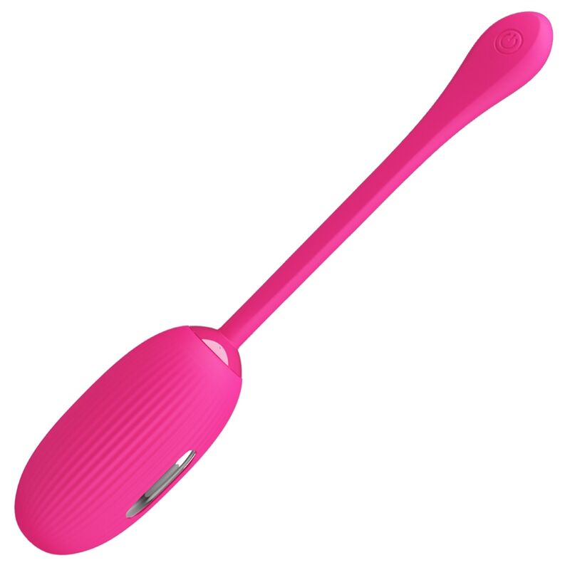 PRETTY LOVE - DOREEN RECHARGEABLE VIBRATING EGG MAGENTA REMOTE CONTROL - Kink&Play