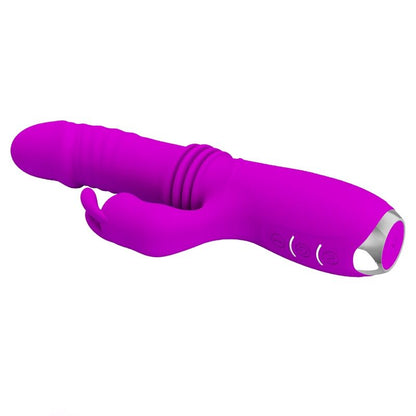 PRETTY LOVE - DOROTHY PURPLE RECHARGEABLE RABBIT VIBRATOR - Kink&Play