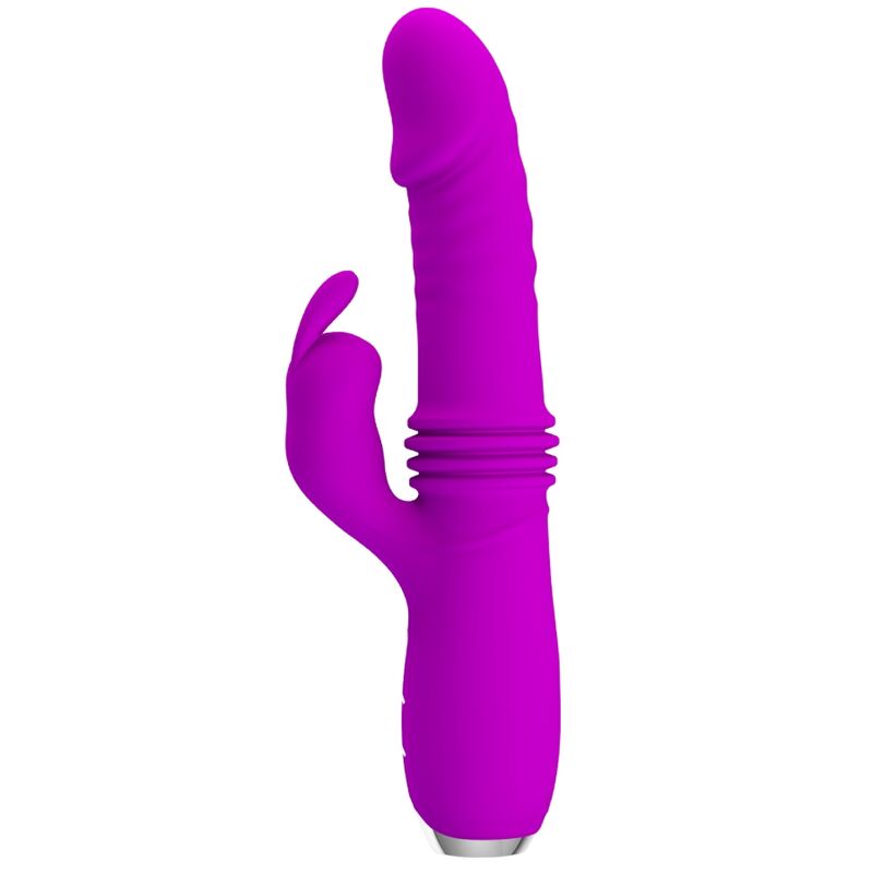 PRETTY LOVE - DOROTHY PURPLE RECHARGEABLE RABBIT VIBRATOR - Kink&Play