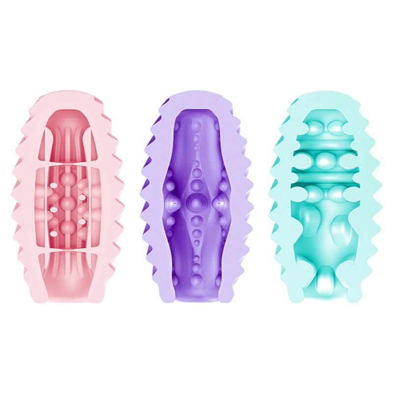 PRETTY LOVE - DOUBLE SIDED MASTURBATOR EGG 15 UNITS - Kink&Play