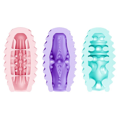 PRETTY LOVE - DOUBLE SIDED MASTURBATOR EGG 15 UNITS - Kink&Play