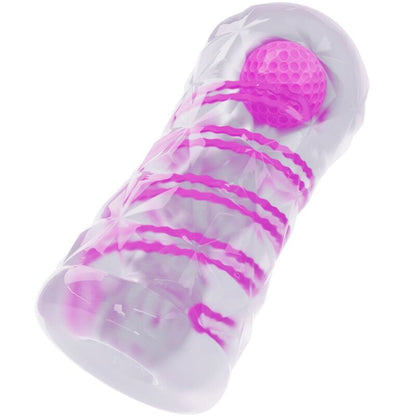 PRETTY LOVE - FANTASY MALE MASTURBATOR WITH INTERNAL SPIRAL AND TRANSPARENT BALLS - Kink&Play