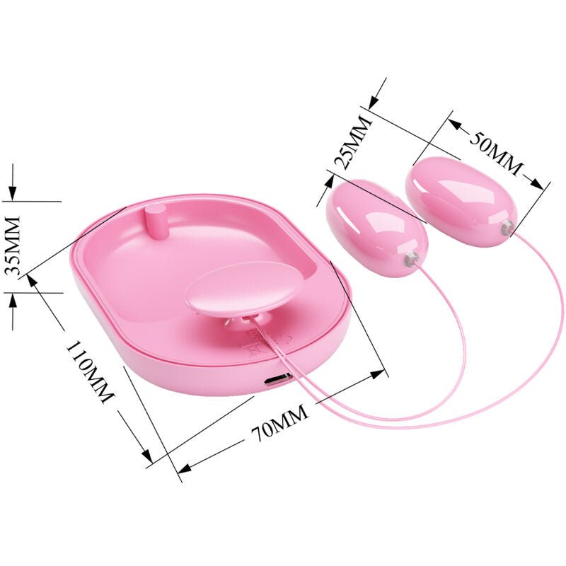 PRETTY LOVE - FUN BOX PINK VIBRATING BULLET - Kink&Play