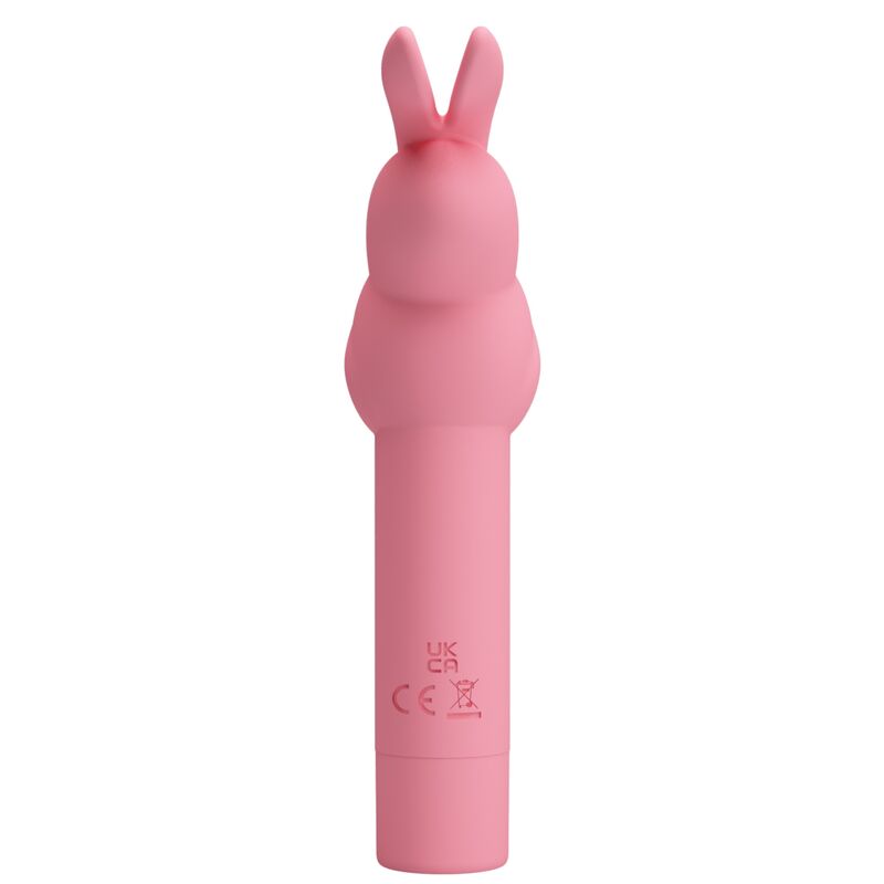 PRETTY LOVE - GERARDO PINK RABBIT SILICONE VIBRATOR - Kink&Play