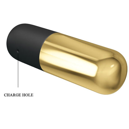 PRETTY LOVE - GOLDEN RECHARGEABLE BULLET VIBRATOR - Kink&Play