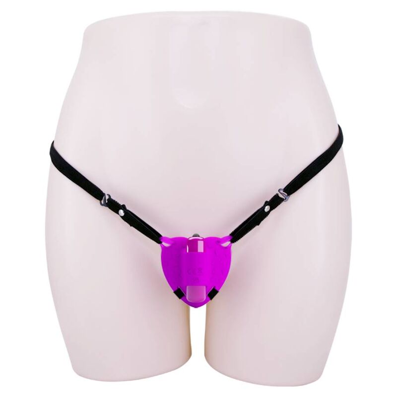 PRETTY LOVE - HEARTBEAT CLITORIS MASSAGER 10 VIBRATION MODES PURPLE - Kink&Play