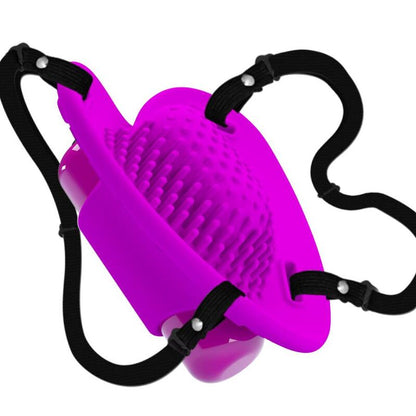 PRETTY LOVE - HEARTBEAT CLITORIS MASSAGER 10 VIBRATION MODES PURPLE - Kink&Play