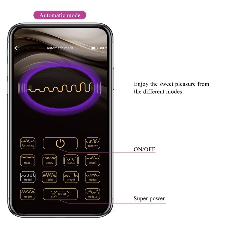 PRETTY LOVE - HECTOR ELECTROSHOCK VIBRATOR FREE APP VIOLET - Kink&Play