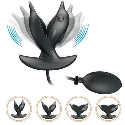 PRETTY LOVE - INFLATABLE & RECHARGEABLE DELFIN ANAL PLUG - Kink&Play