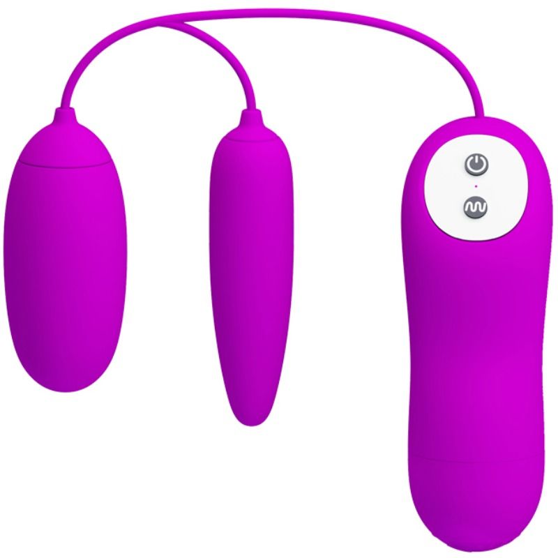 PRETTY LOVE - IRMA DOUBLE VIBRATING EGG - Kink&Play