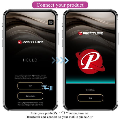 PRETTY LOVE - JEFFERSON APP CONTROLLED ANAL PLUG BLACK - Kink&Play