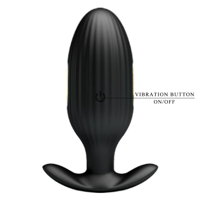 PRETTY LOVE - JEFFERSON APP CONTROLLED ANAL PLUG BLACK - Kink&Play