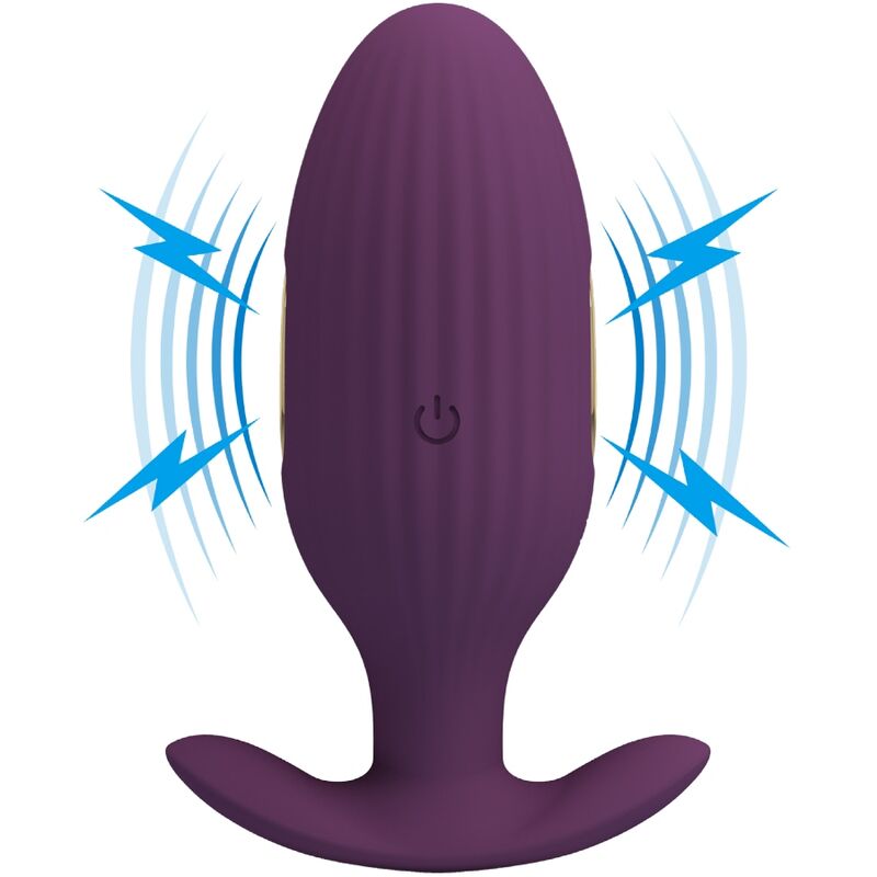 PRETTY LOVE - JEFFERSON APP CONTROLLED ANAL PLUG PURPLE - Kink&Play