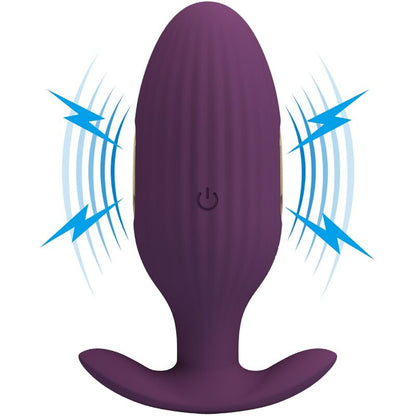 PRETTY LOVE - JEFFERSON APP CONTROLLED ANAL PLUG PURPLE - Kink&Play