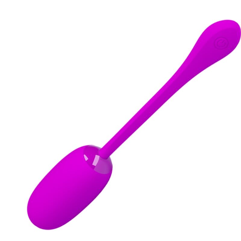 PRETTY LOVE - JULIUS WATERPROOF - RECHARGEABLE VIBRATING EGG PURPLE - Kink&Play