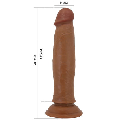 PRETTY LOVE - KEON REALISTIC DILDO 21 CM BROWN - Kink&Play